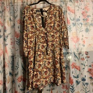 Vintage floral dress